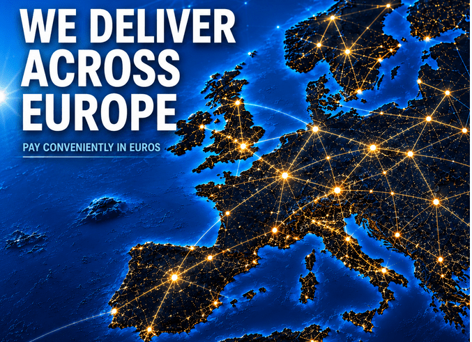 WE DELIVER ACROSS EUROPE WE DELIVER ACROSS EUROPE