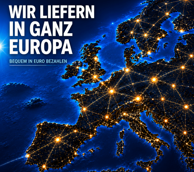we liefern in ganz europa